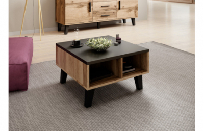 Журнальный столик 60 LOTTA wotan дуб/черный