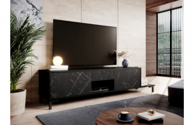 MARMO TV STAND RTV 2D1S1K черный