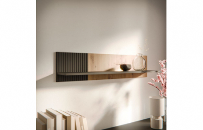 Полка MERCI черный/артизан