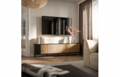 Стойка для телевизора MERCI 200 черный/артизан