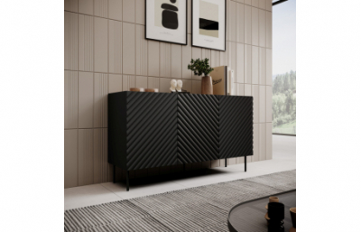 Комод ONDA 150 ( 3D2SZ ) черный