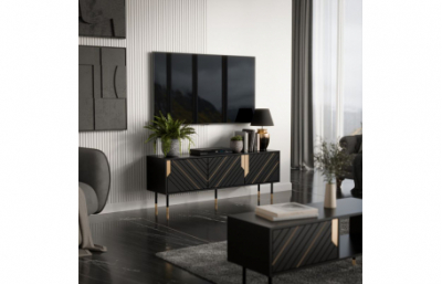 Подставка для телевизора MOUNTAIN 150(3D) черная