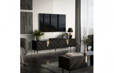 Подставка для телевизора MOUNTAIN 200(4D) черная