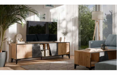 Стойка для телевизора OVO темный...