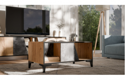 Журнальный столик OVO из темного...