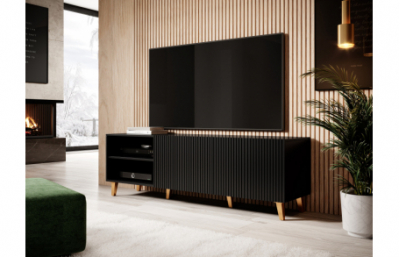 Стойка для телевизора PAFOS 150 2D2K черный/черный