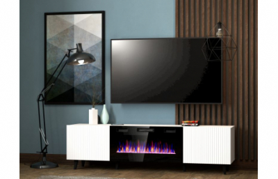 Стойка для телевизора PAFOS EF 180 белая/белая...