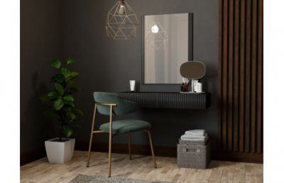 PAFOS туалетный столик (подвесной) и зеркало...