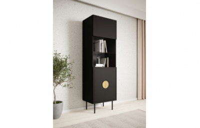 Шкаф-витрина PALAZZO черный