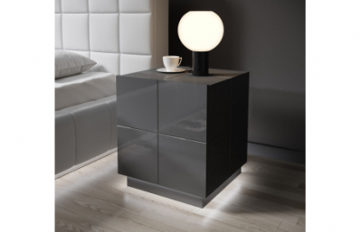 Прикроватная тумба REJA  графитовый...