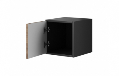 ROCO RO3 FULL SQUARE CABINET antracyt/wotan mat