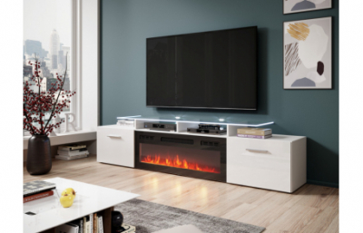 Стойка для телевизора ROVA EF белый/белый