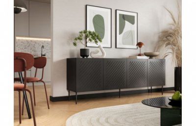 Комод SIENA 200 черный