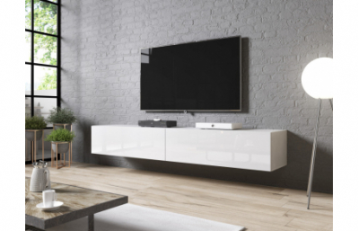 TV тумба белый глянец CAMA