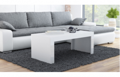 Кофейный столик TESS белый/белый