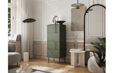 Комод TRESSE 4S зеленый