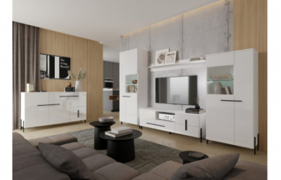 Стойка для телевизора JUSTINE белый/белый hg