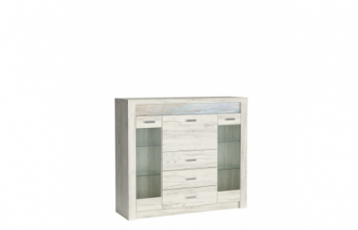 INDIANAPOLIS шкаф I8 крафт белый